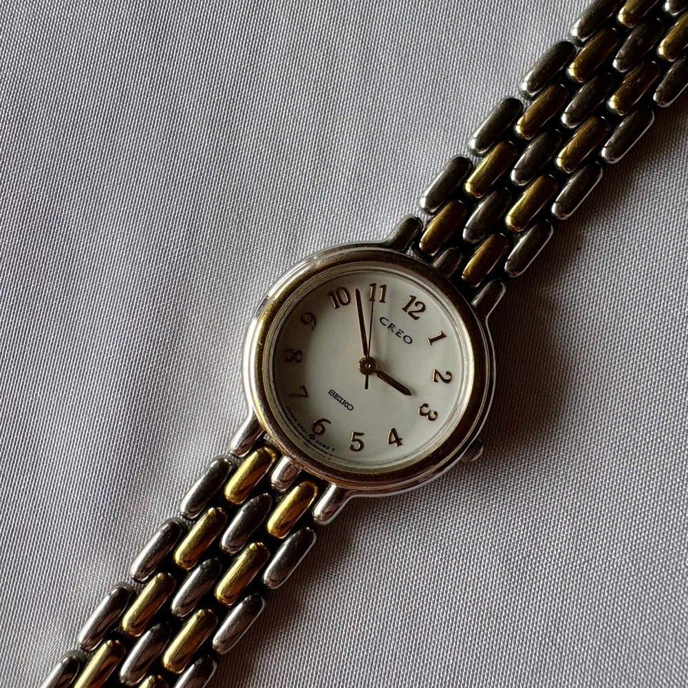 Vintage women’s Seiko Creo Two-Tone Watch